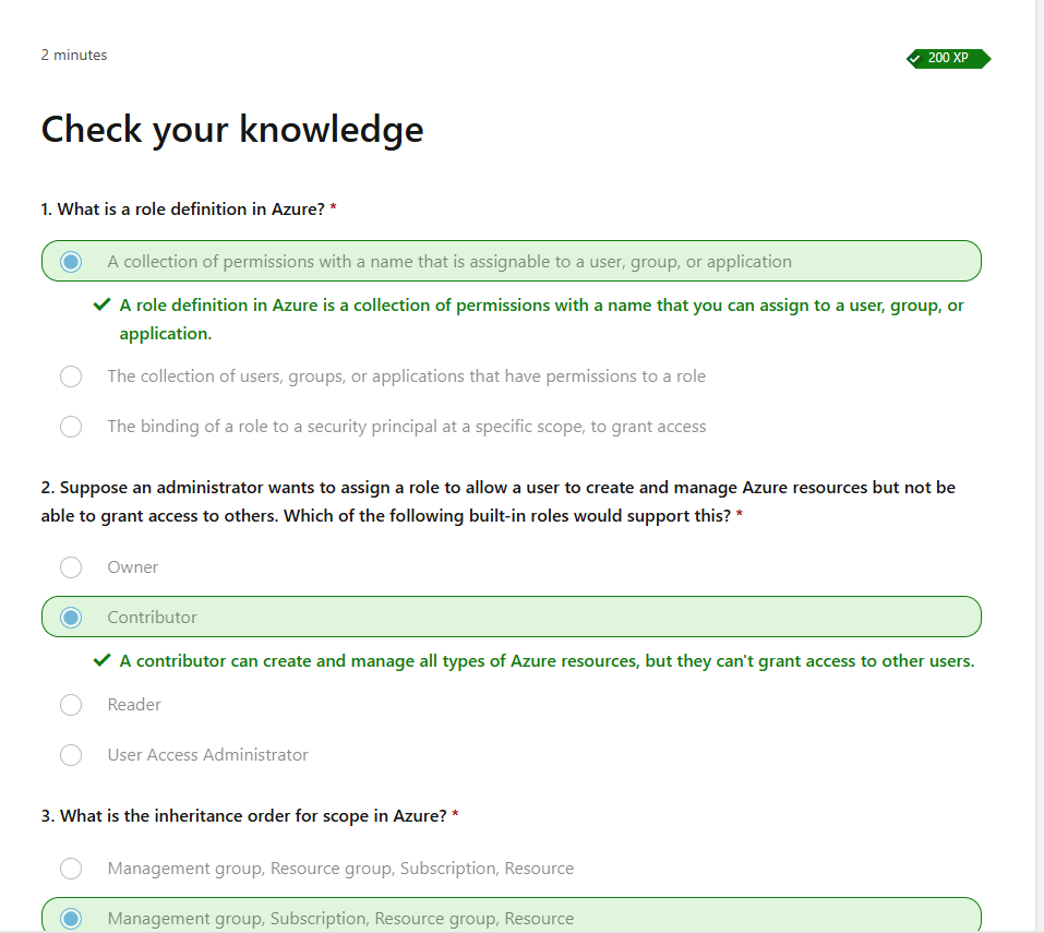 why is the submit button missing on the knowledge check? - Microsoft Q&A