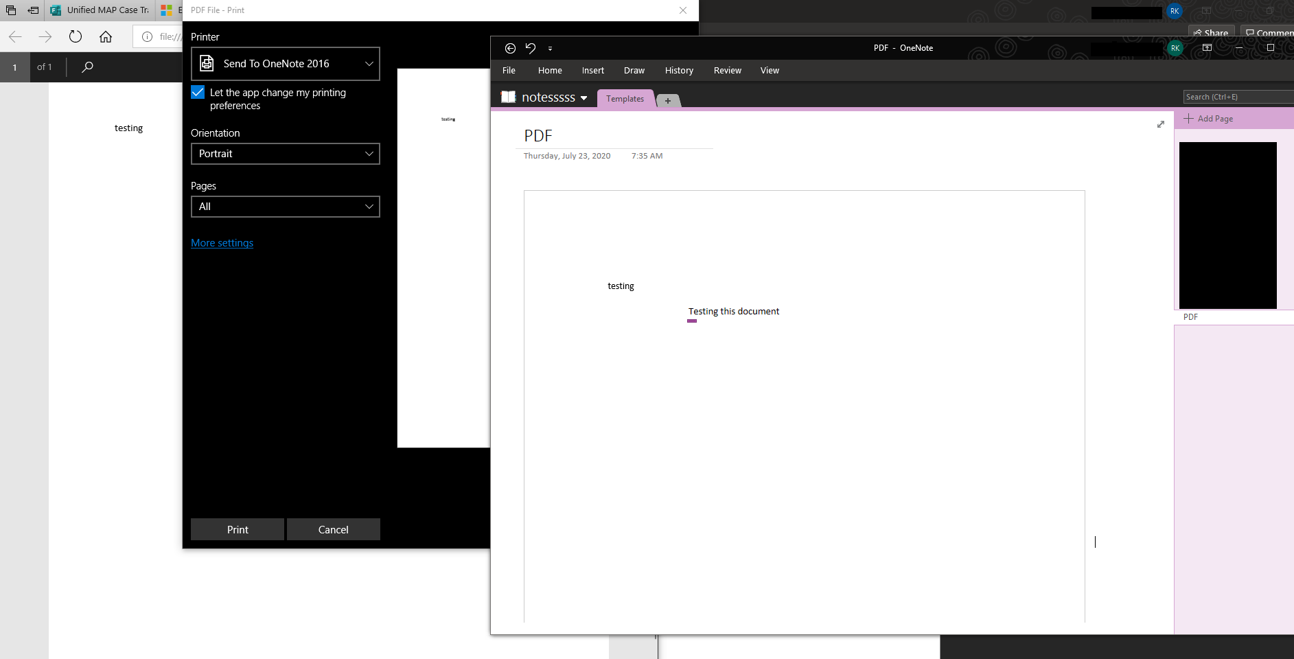 Editing PDFs on OneNote - Microsoft Q&A