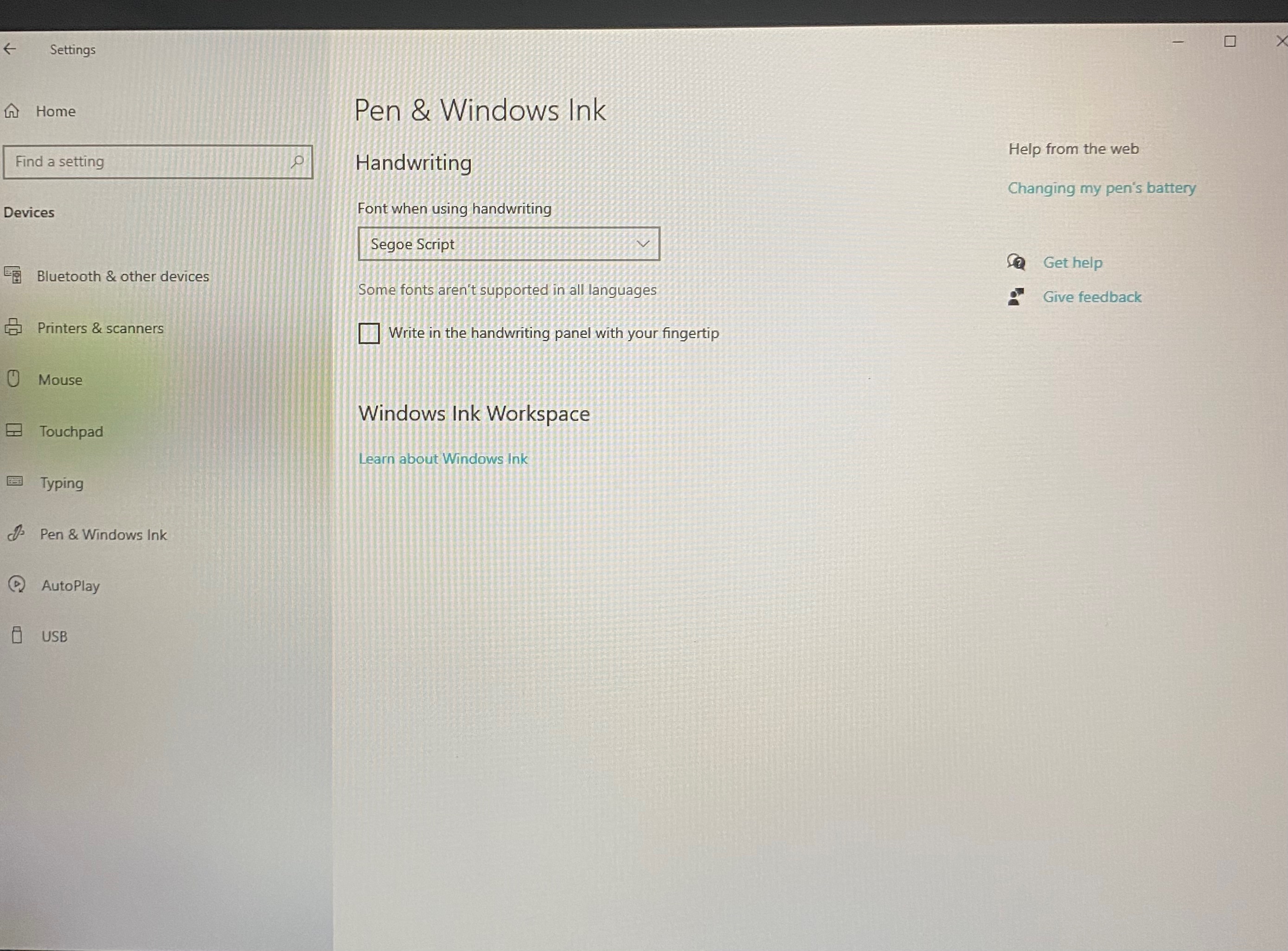 Pen and windows ink - Microsoft Q&A