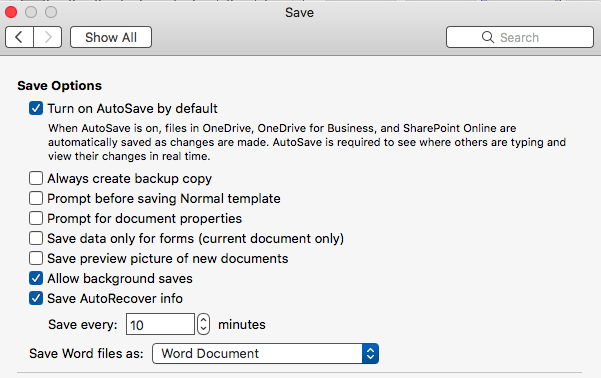 Office applications create spurious invisible temporary files starting ...