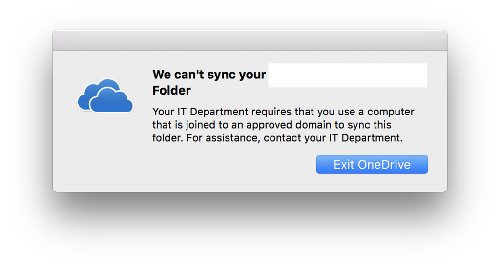 How does one properly control sync access to managed Mac devices with ...