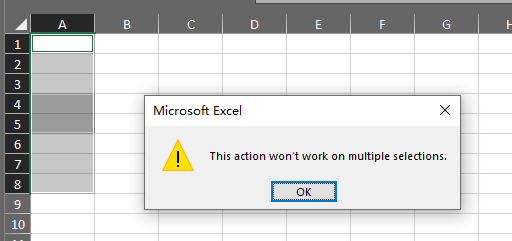 Excel throws an error when attempting to copy cells - Microsoft Q&A