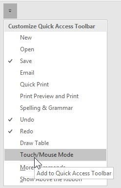 Quick access toolbar problem with icon distribution - Microsoft Q&A