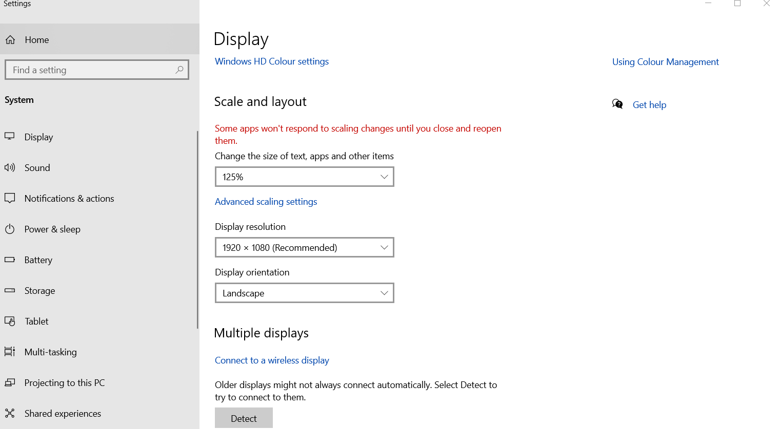 Programatically force winform app to open at 125 scaling using Dotnet ...