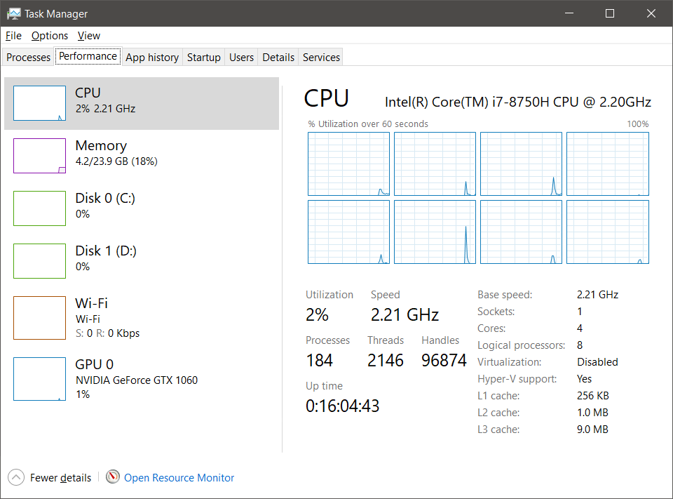 My laptop can't run lower clock speed than base clock speed after ...