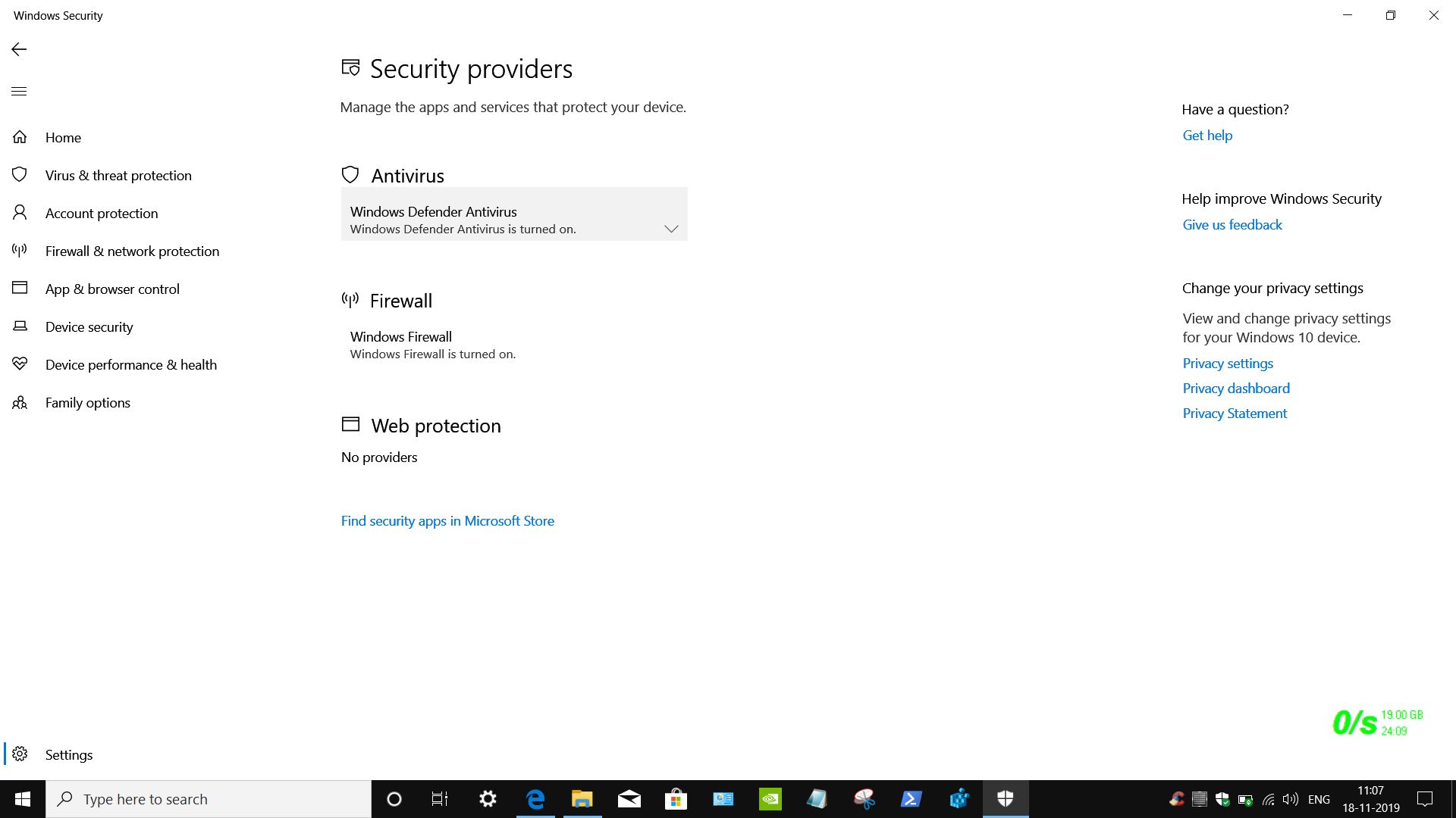 Does Builtin Windows Defender provides Web Protection in Windows 10 ...