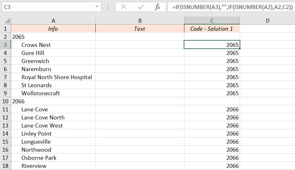 Excel Function-repeat items labels - Microsoft Q&A