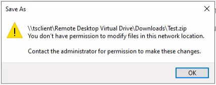 Azure Virtual Desktop remote desktop virtual drive on rdwebclient ...