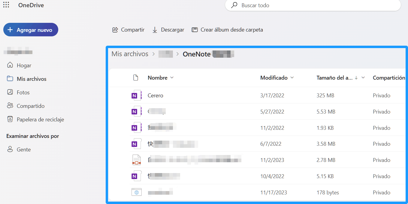 Problema one note block de notas y archivos onedrive - Microsoft Q&A