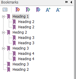 Word 365 when saving a document as a PDF is not indenting bookmarks ...