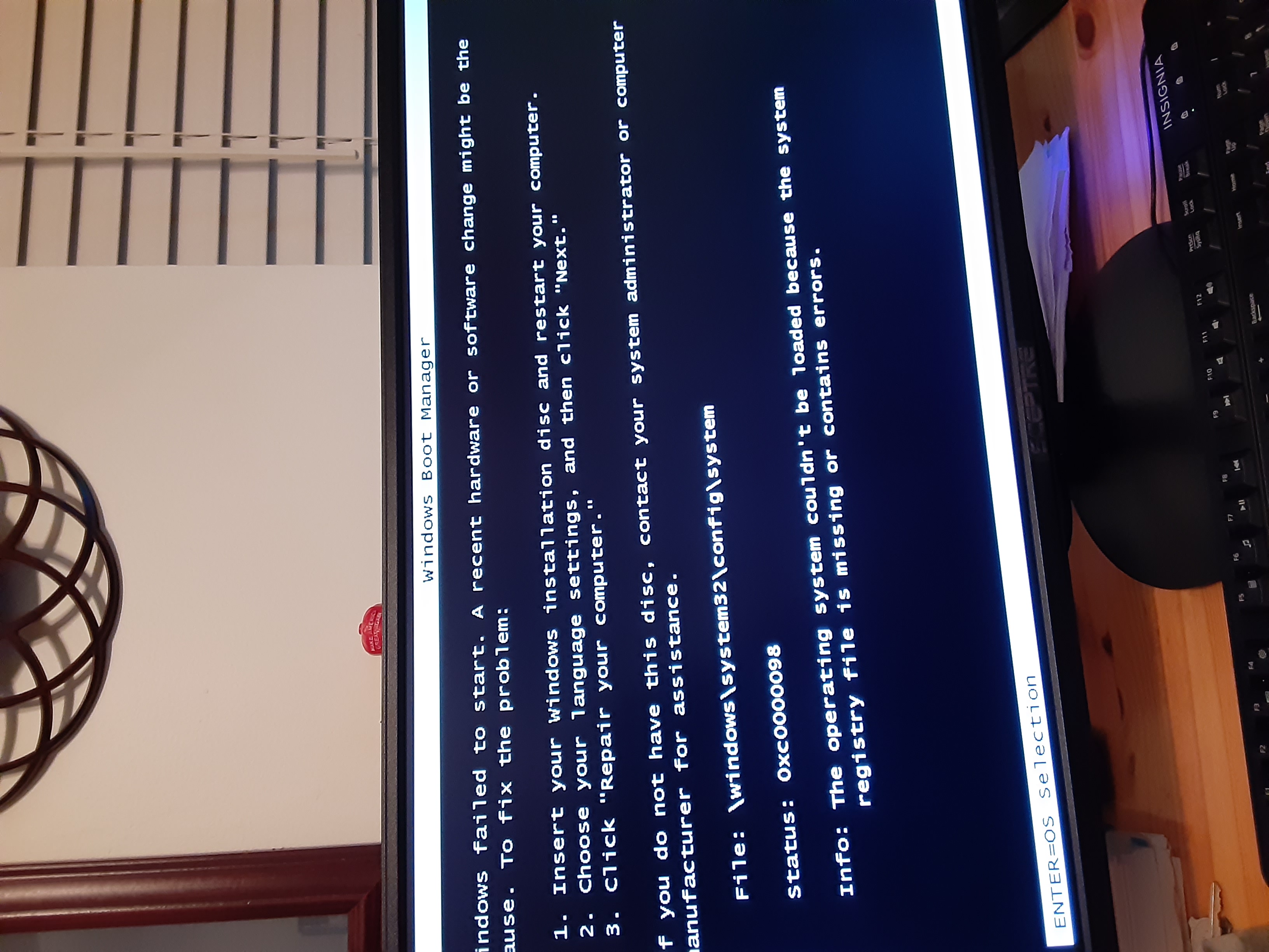 New build - windows installation problem - Microsoft Q&A