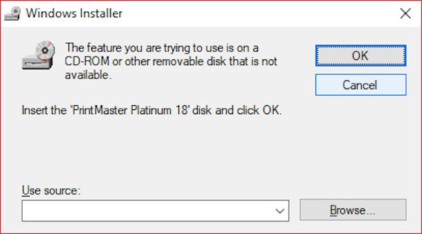 WINDOWS INSTALLER - Microsoft Q&A